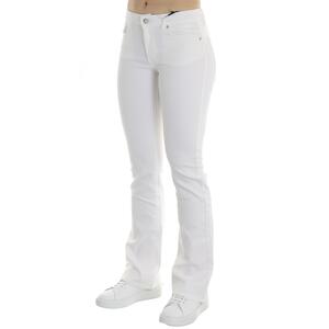 JEANS SCAMPANATO BIANCO